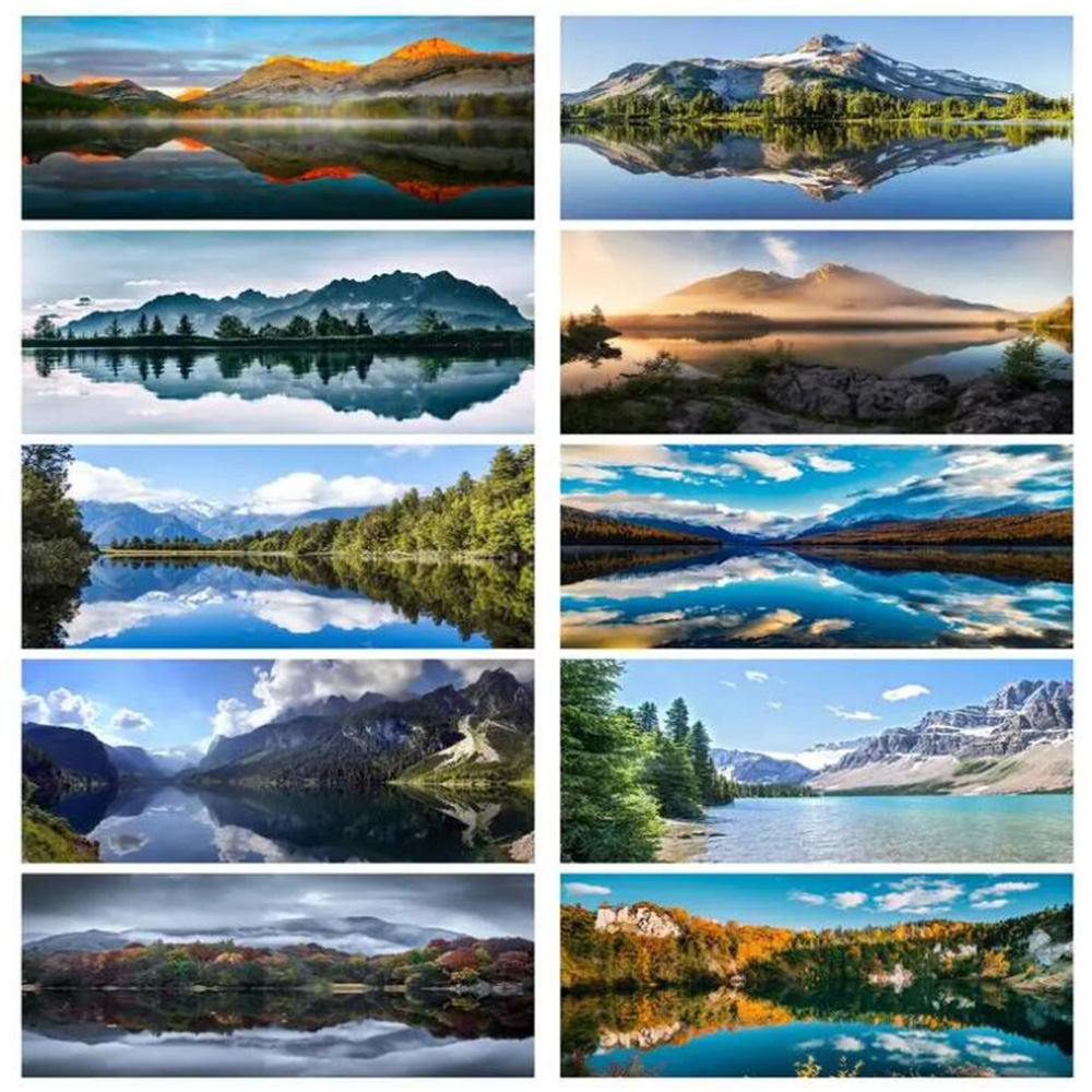 5D Diamond Embroidery Landscap - Resin Art Images recension och pris