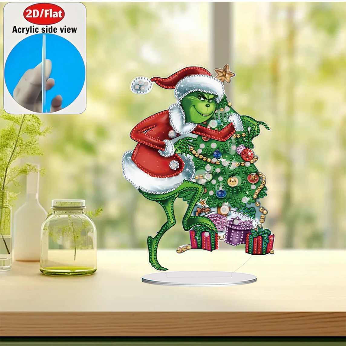 2D / Flat 1pc Fun Christmas Gr - Resin Art On Wall recension och pris