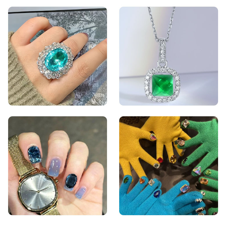 DIY Cube Ring Necklace Bracele - Resin Art Love recension och pris