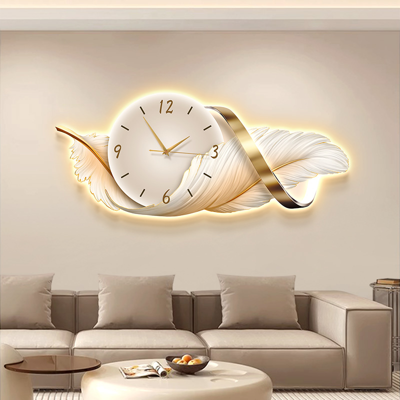 Big Size Metal Wall Art Clock  - Resin Art Wall Clock recension och pris